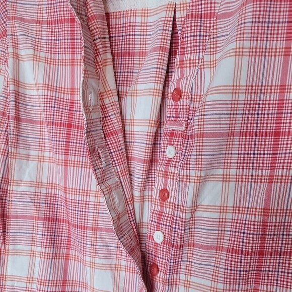 Duluth Trading Womens Sz XS Roll Tab Sleeve Fishing Hiking Vented Shirt Tunic - Picture 7 of 15